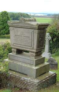 Gravestone of poet Michael Bruce